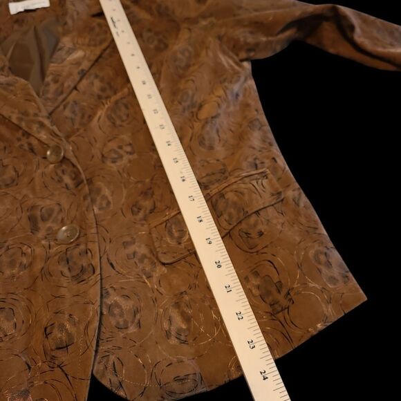 erin london sz M faux suade jacket - Picture 6 of 11